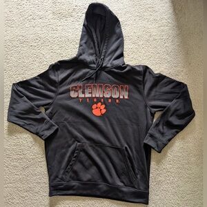 Men's Black Colosseum Clemson Tigers Hoodie - Size L - New Without Tags!